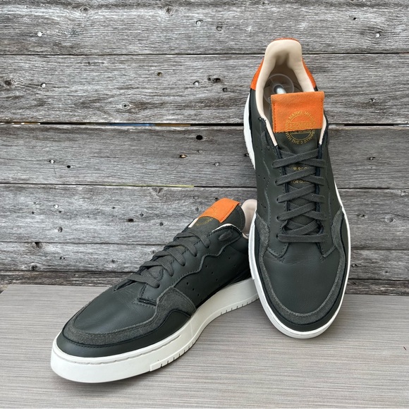 ADIDAS Supercourt 'Legend Earth’ Sneakers / Ms-Sz 10 - Picture 3 of 9